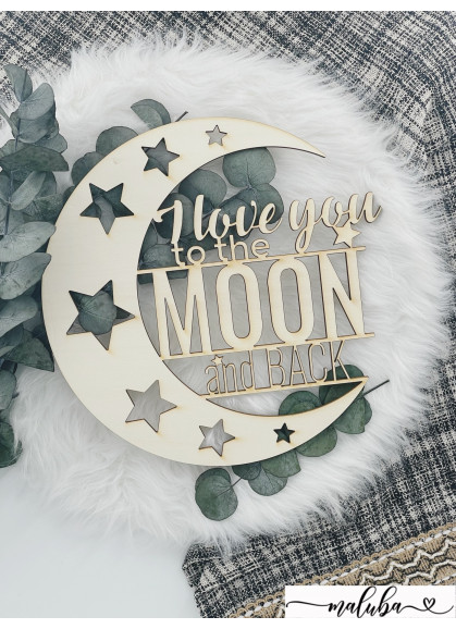 "Love you to the moon"