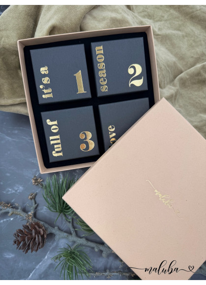 Adventskalender mit Schmuck Adventskalender mit Schmuck