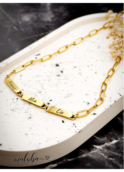 Kette mit Gravur Kette mit Gravur